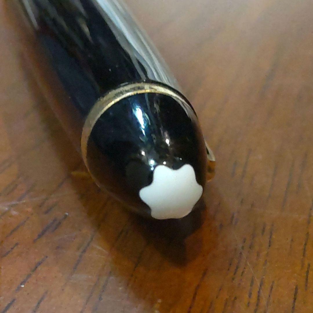 70年代 モンブラン MONTBLANC 万年筆 ボールペン 吸入式 18K 金