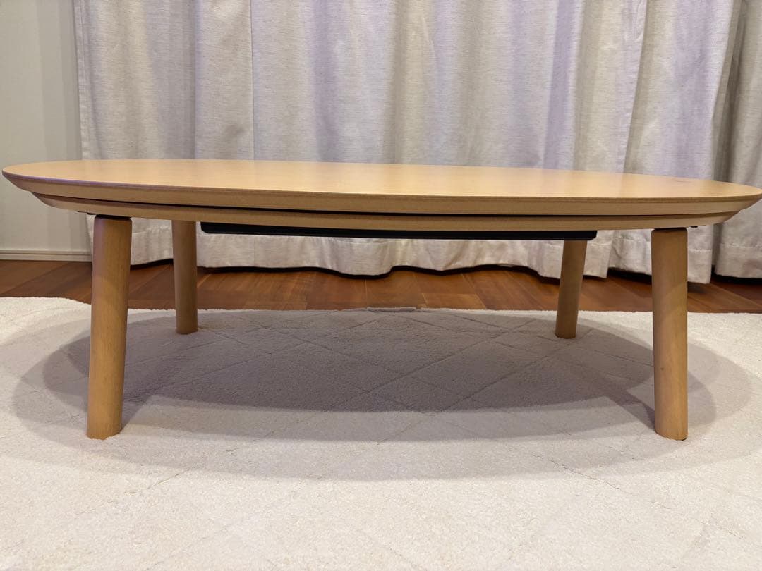 N*o様 無印良品　楕円こたつ 小 MJ-KDS2-N 110×62×35 cm