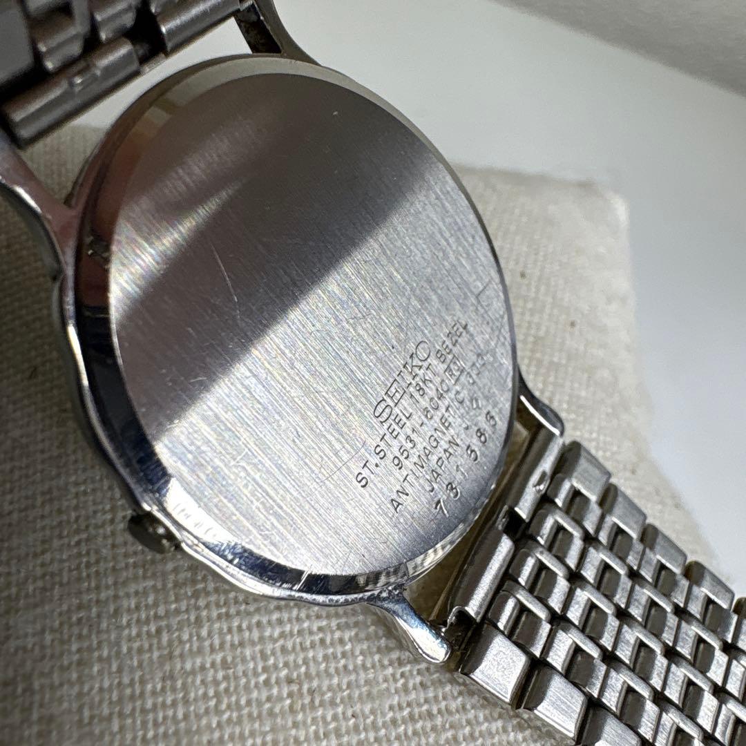 び*と様 SEIKO ドルチェ　9531-6040 稼働品