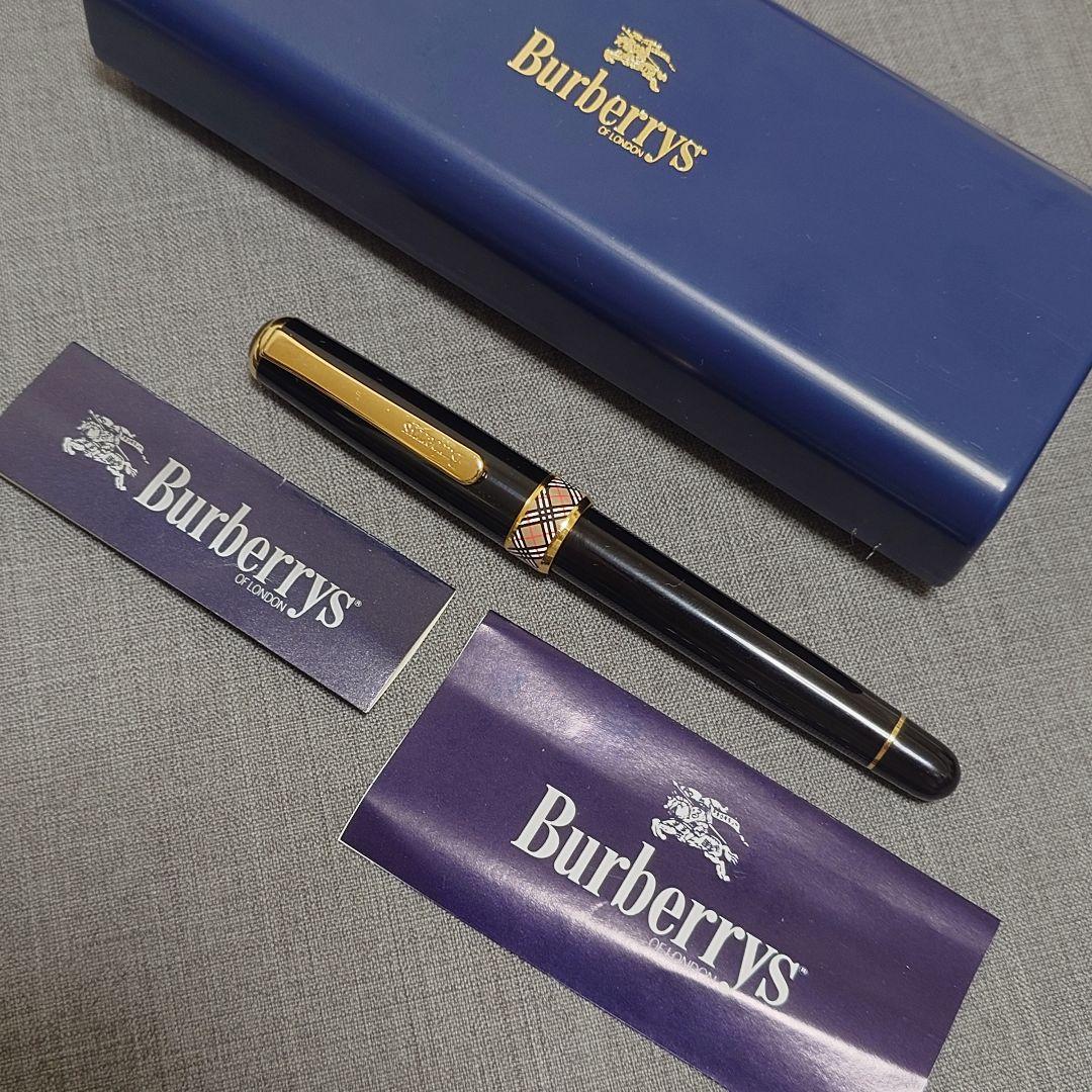 バーバリー　エグゼクティブ　万年筆　24KGP