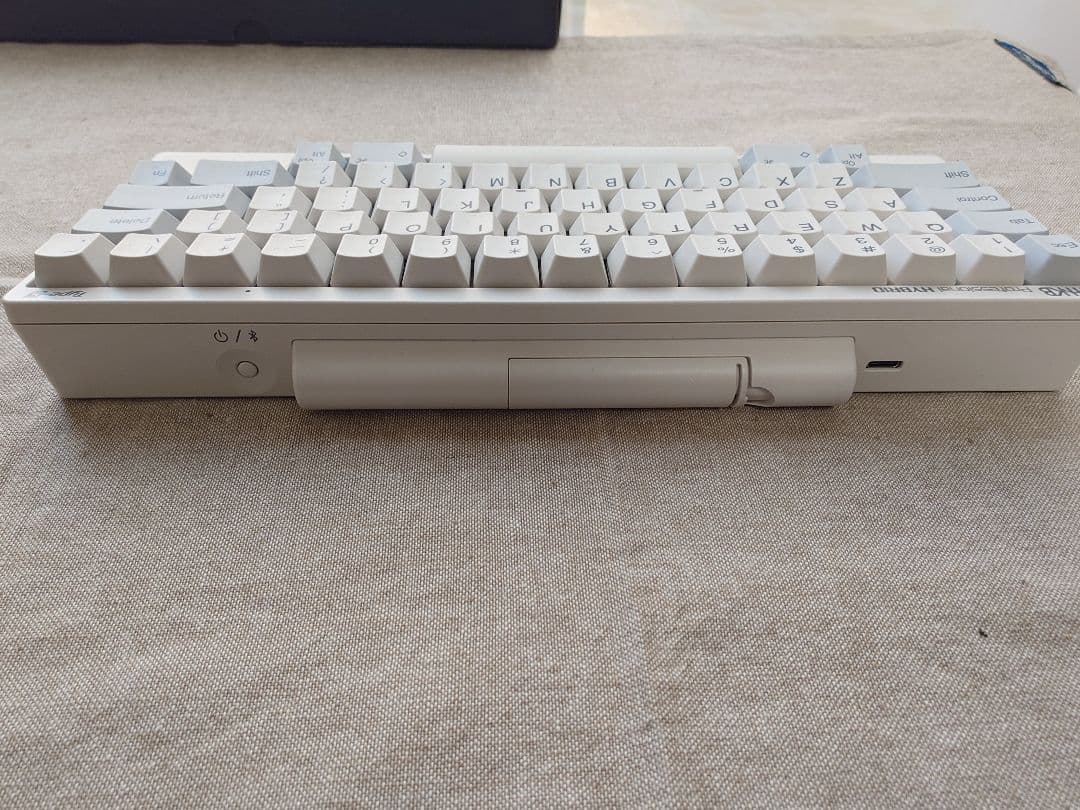 HHKB Professional HYBRID S 英語/白　 無刻印キー付き