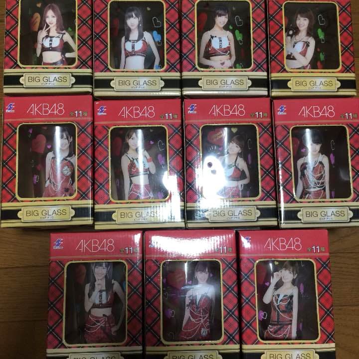 AKB48 ビッググラス11種 全セット 未開封 希少