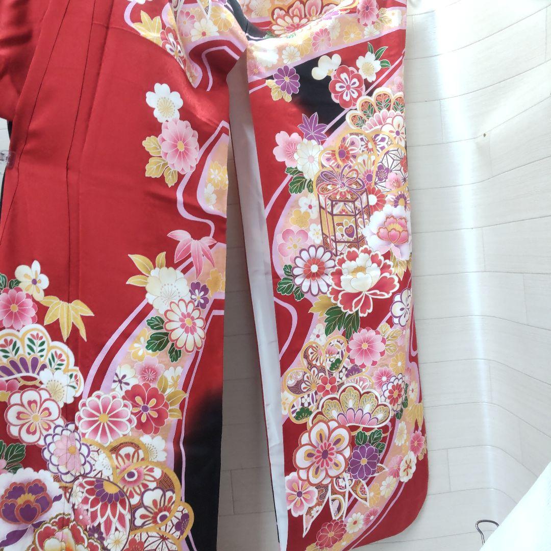 美品　ジョイフル恵利　振袖　長襦袢　帯　セット　着物　KJ05