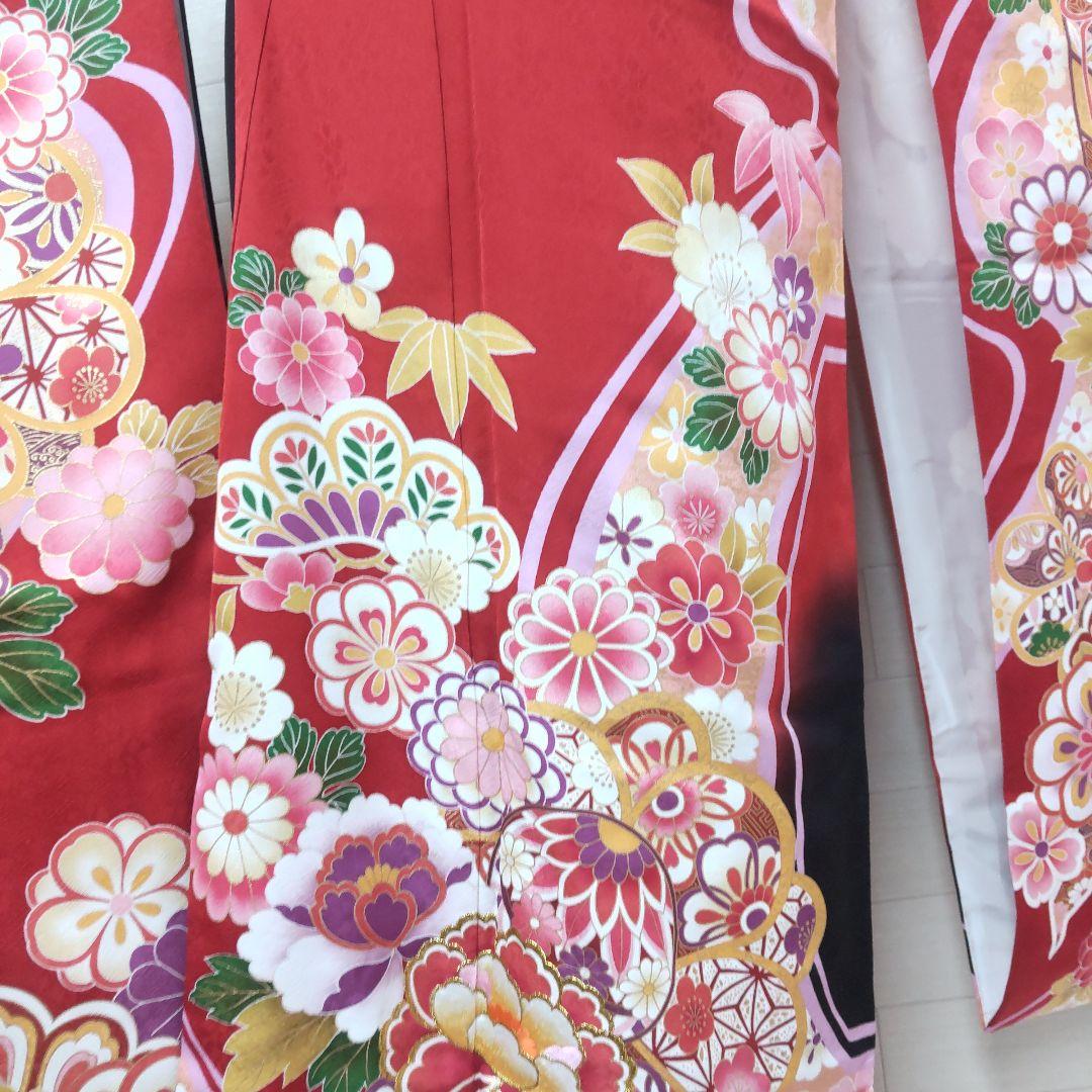 美品　ジョイフル恵利　振袖　長襦袢　帯　セット　着物　KJ05