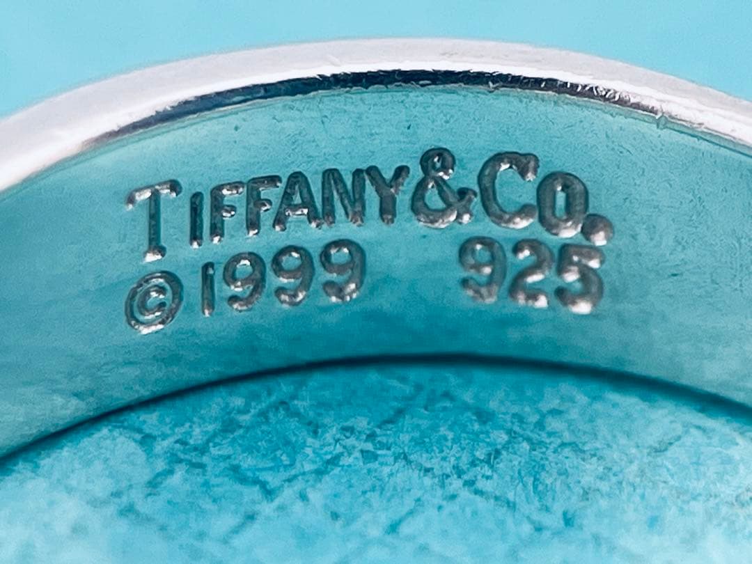 c960 オールド　ティファニー　1999 ナイフエッジ　リング　約12.5号