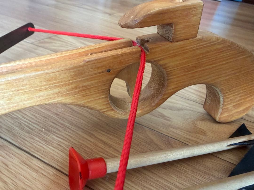 フランス製 本格 木製クロスボウ 大小セット