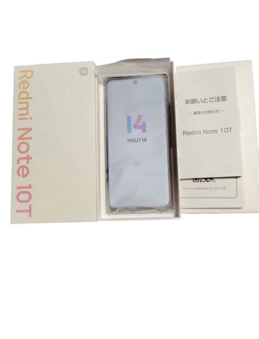 Redmi Note 10T ケース付き