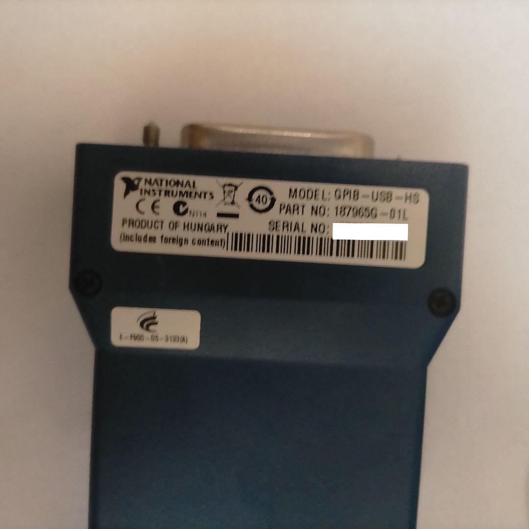 PCケーブル・コネクタ National Instruments GPIB-USB-HS