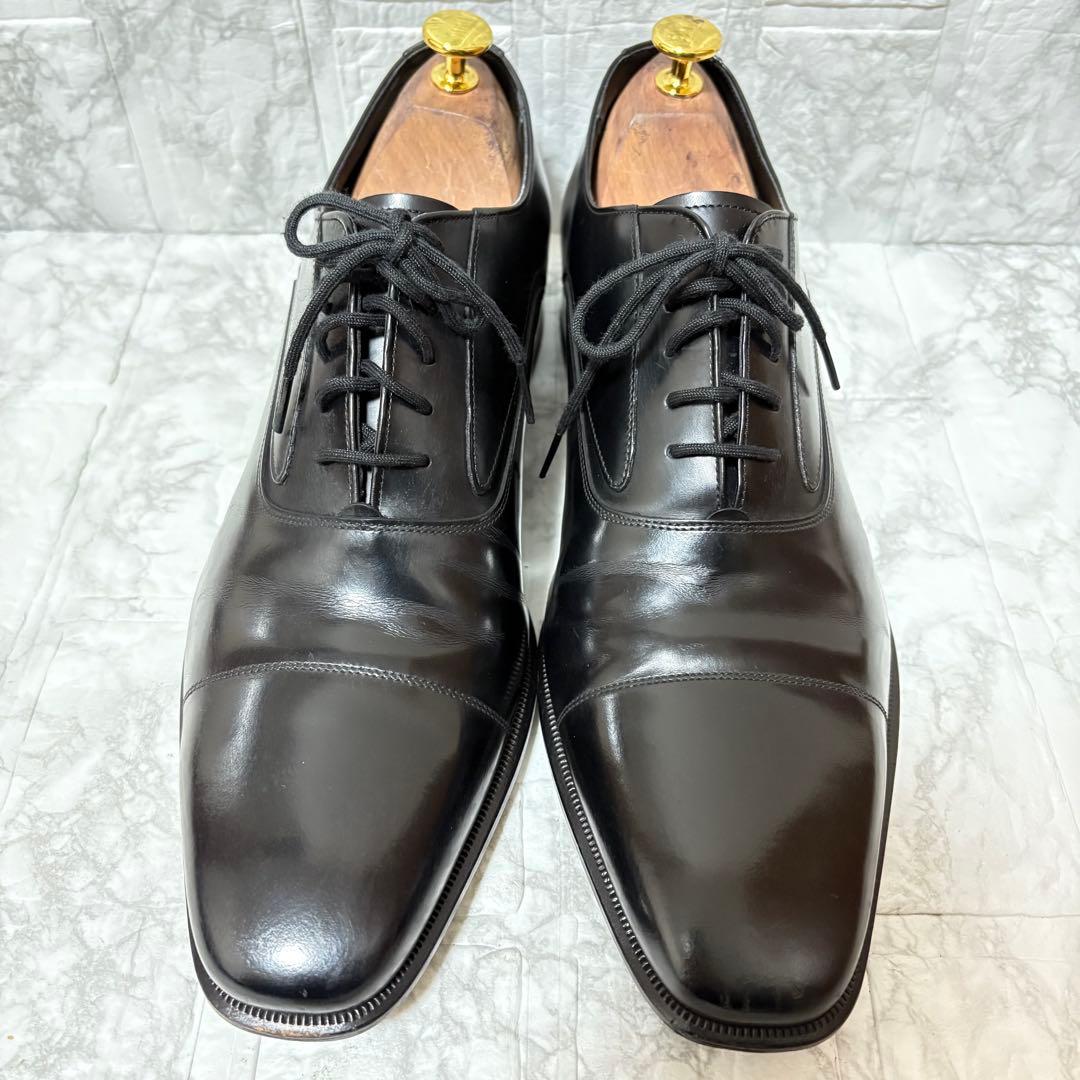 【美品】REGAL 黒 レザー 革靴 26㎝ 725R ストレートチップ