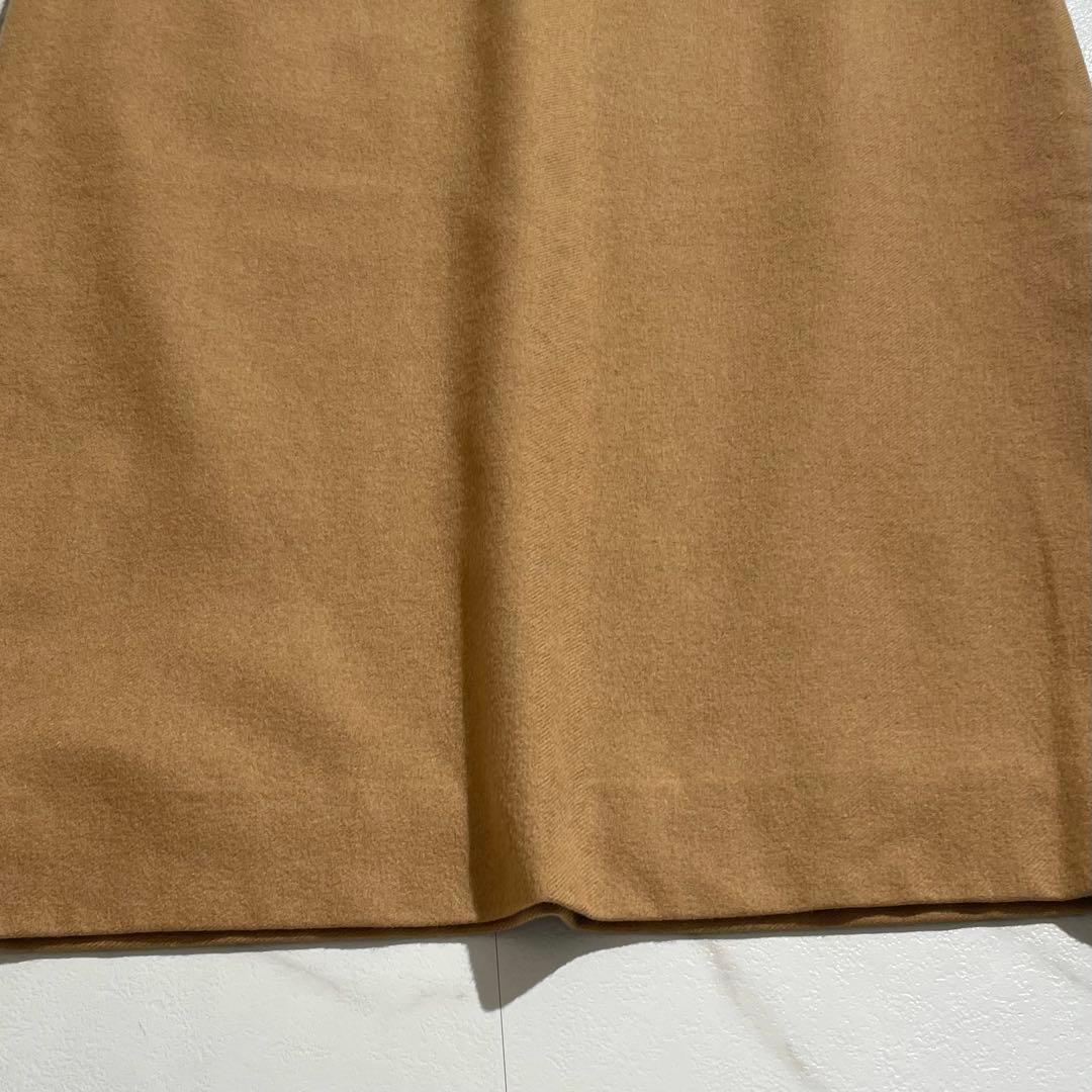 入手困難✨ エルメス マルジェラ期 キャメル素材100% スカート ブラウン