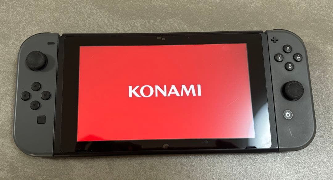 Nintendo Switch 本体 グレー 赤ジョイコン　コントローラー