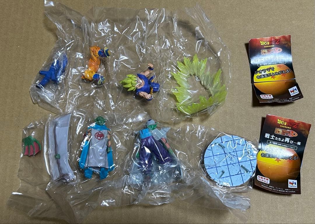 ドラゴンボールカプセルリターンズ 戦士たちよ再び…編 全種彩色セット