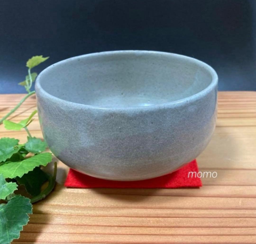 赤膚焼　正人窯　抹茶碗　共箱入　箱蓋裏書　元興寺　辻村泰圓　書　心　昭和　貴重！