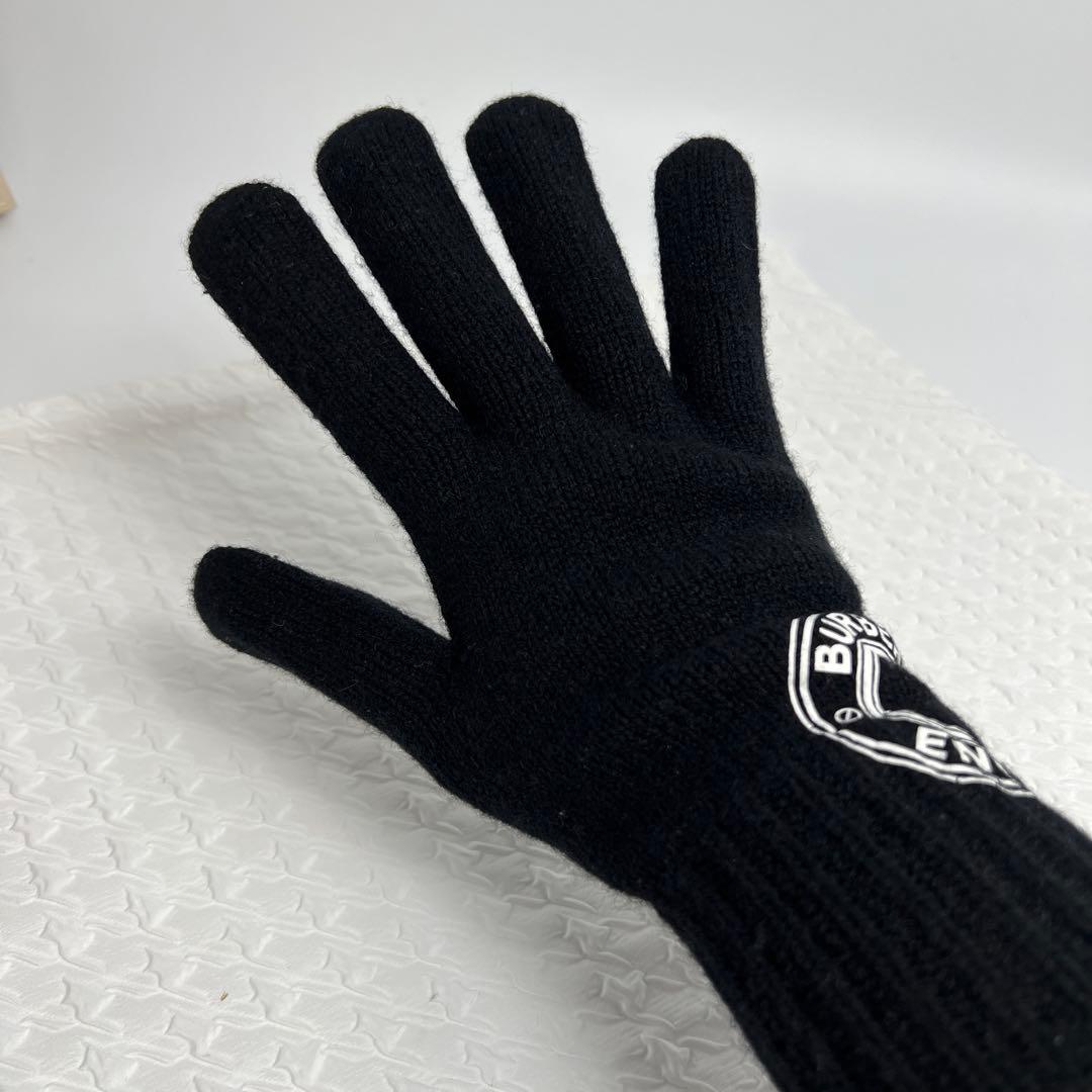 ✨極美品✨BURBERRYバーバリー　手袋　ウール　M/Lサイズ