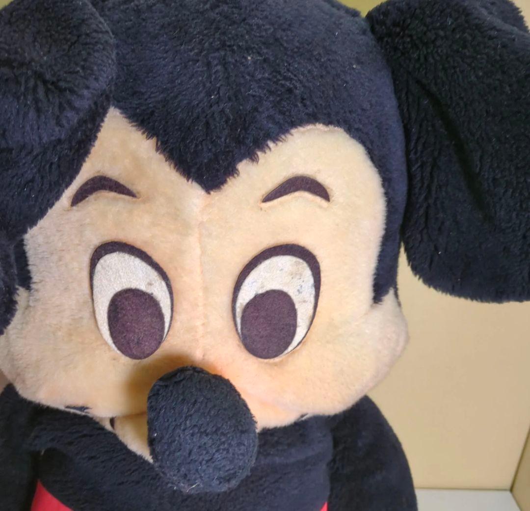 ミッキーマウス ミニーマウス ぬいぐるみ 約85cm 初期　アメリカ　昭和レトロ