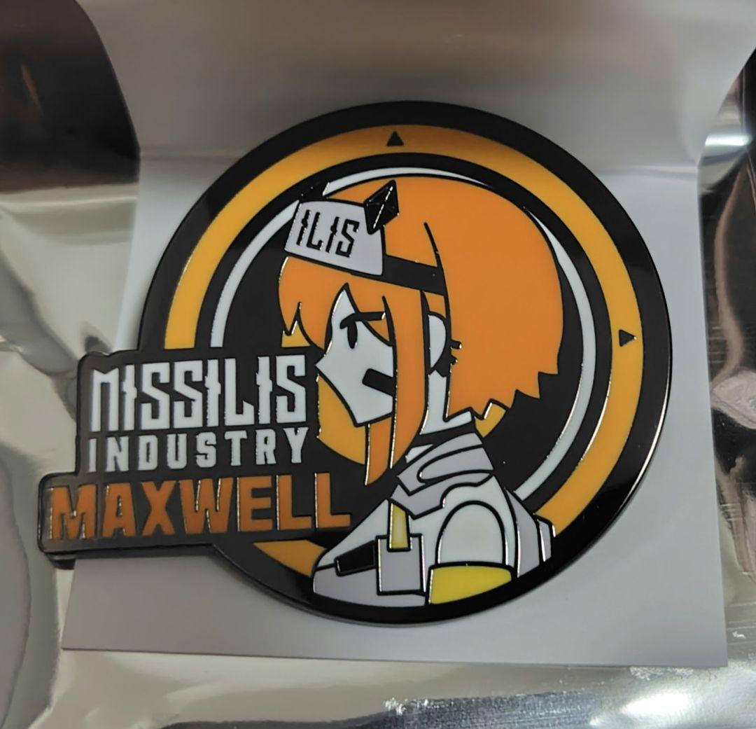 勝利の女神：NIKKE トレーディングメタルバッジ - マクスウェル