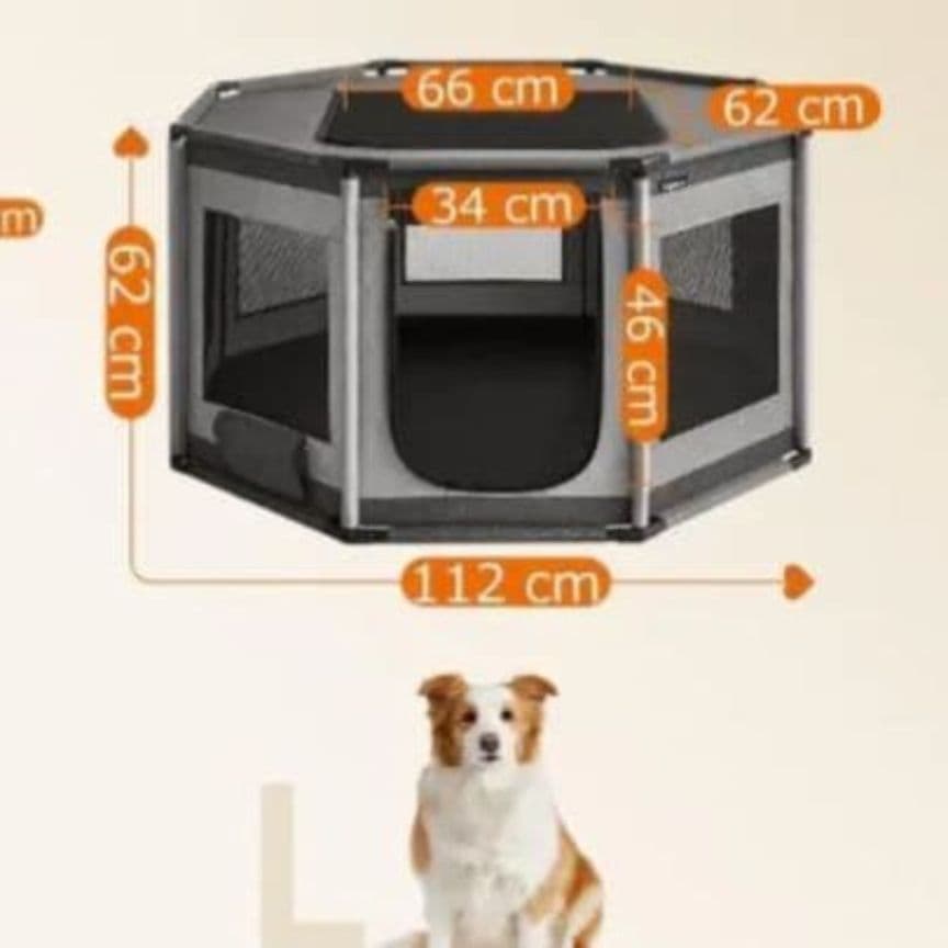 大型8角型ソフトクレート　マット付き