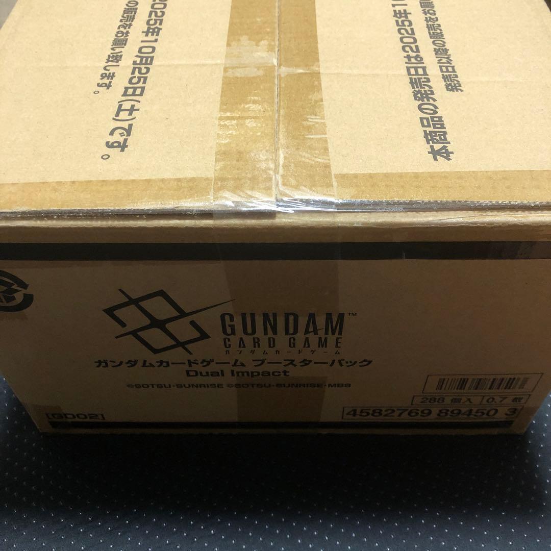 ガンダムカードゲーム DualImpact デュアルインパクト カートン 未開封