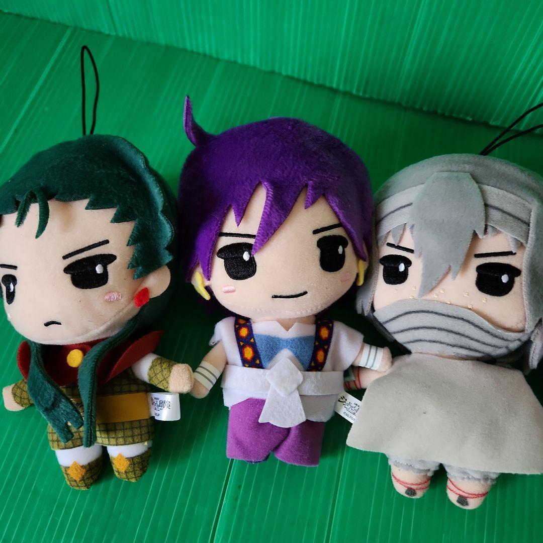 マギ シンドバッドの冒険ぬいぐるみ とリールパスケースセット