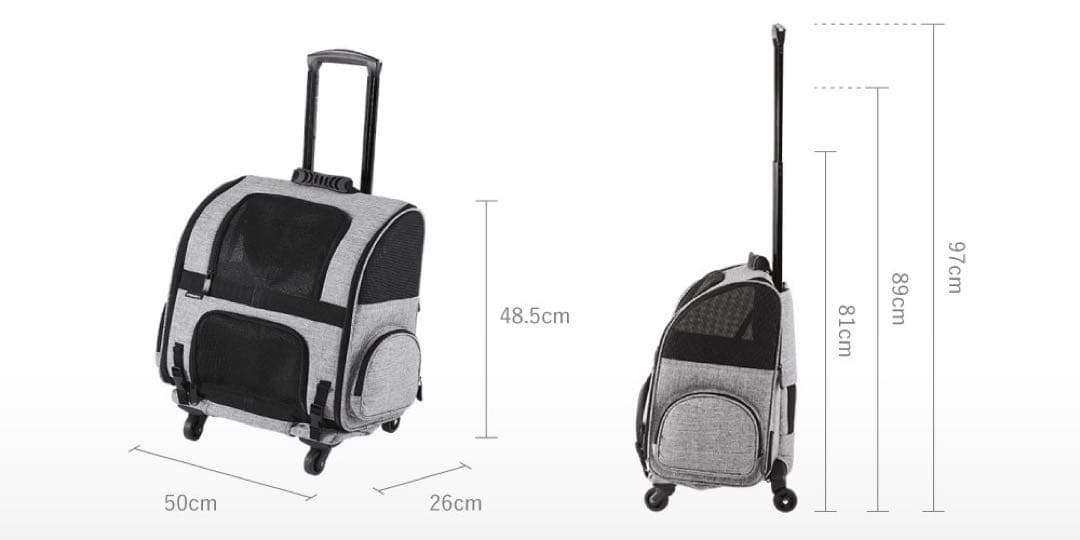 AirBuggy for Pet Fitt グレー