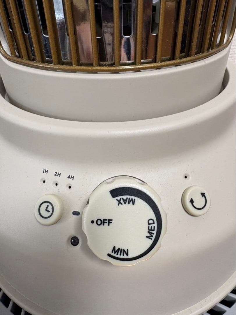 BRUNO タワー型電気ヒーター ベージュ