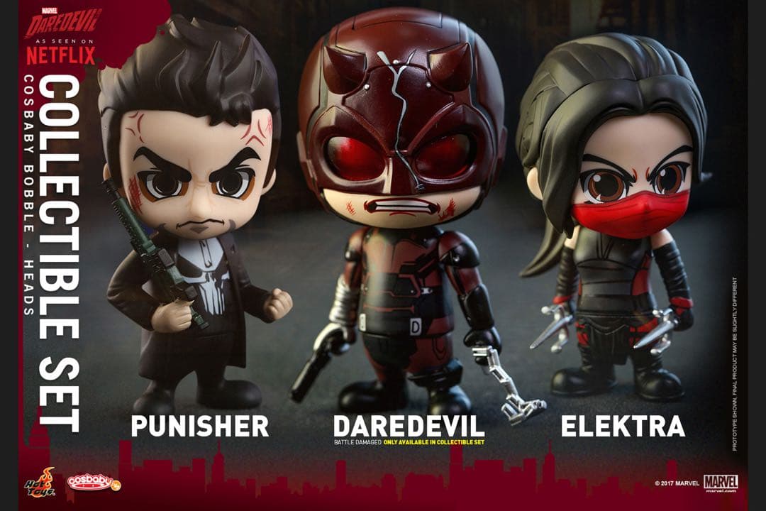 デアデビル　パニッシャー　エレクトラ　コスベイビー