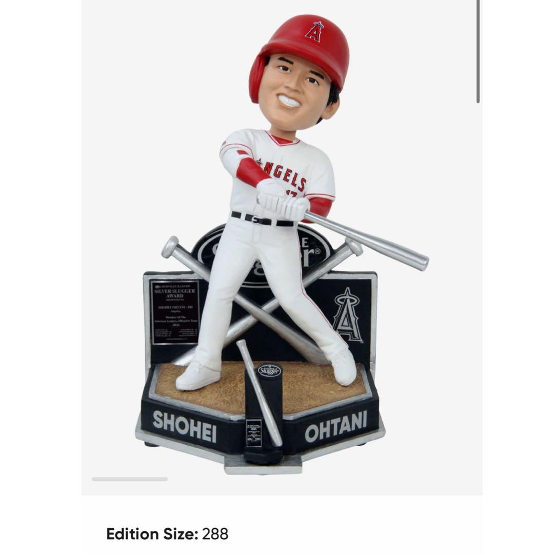 大谷翔平 シルバースラッガー賞 ボブルヘッド 288個限定 FOCO社製