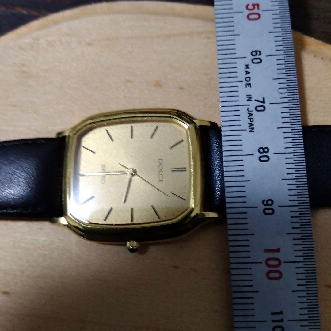 【値下げ】腕時計　SEIKO Dolce　長方形ケース　クォーツ　動作品