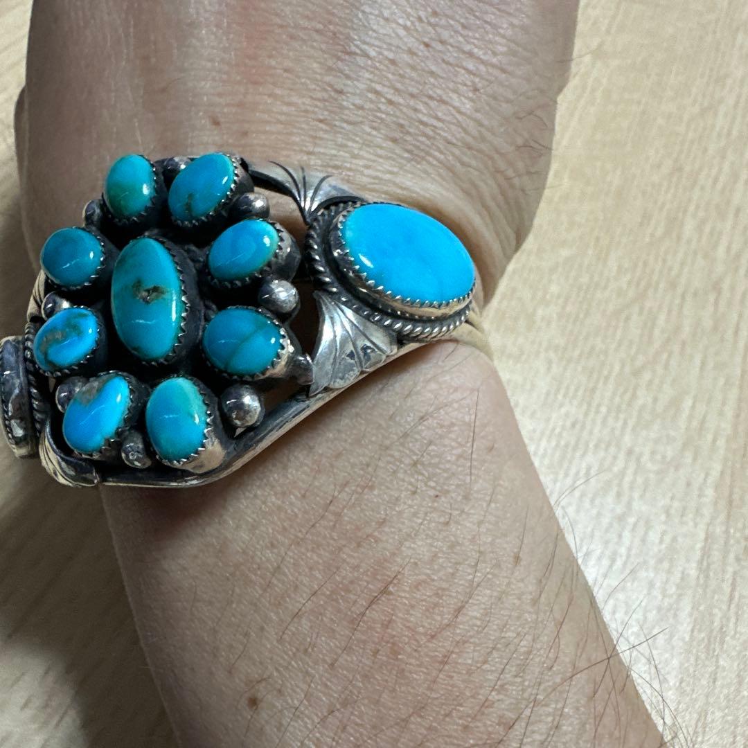 ターコイズシルバーバングル