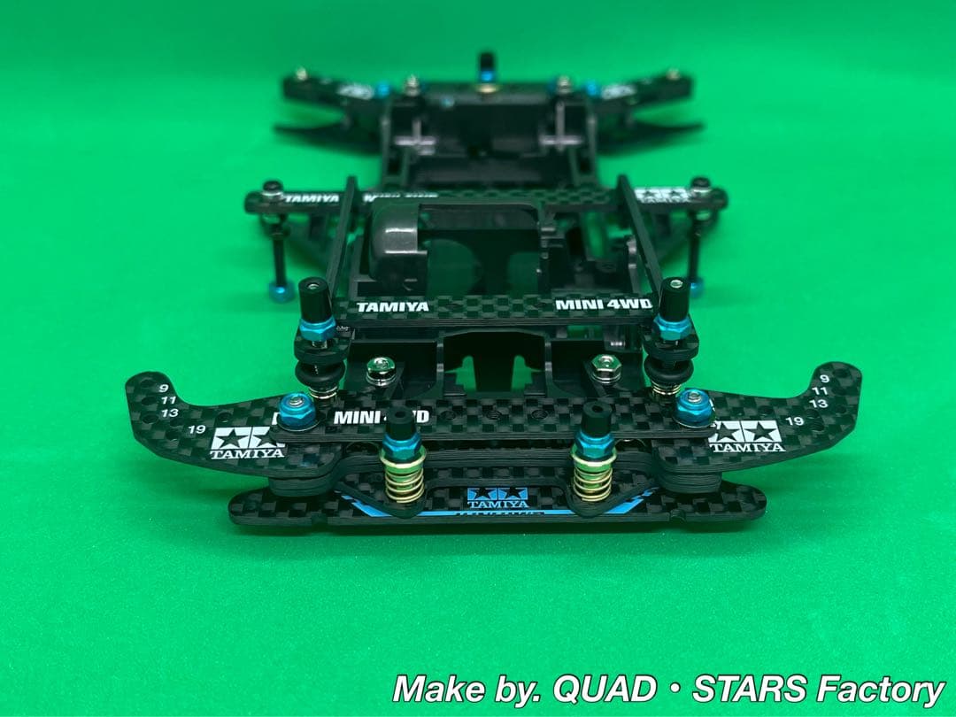 【ミニ四駆・FM-A用】2軸ATピボット＋1軸リヤアンカー　J-CUP2021