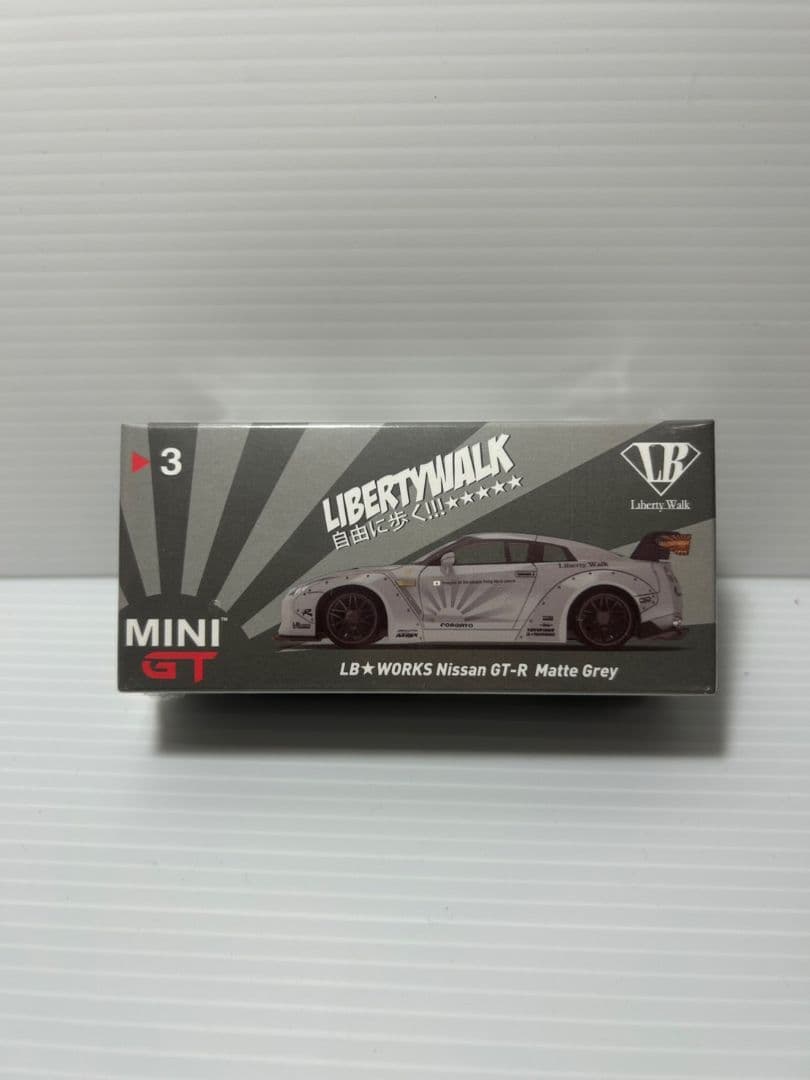 MINIGT LBWK 日産 GT-R マットグレー MINI GT LB限定