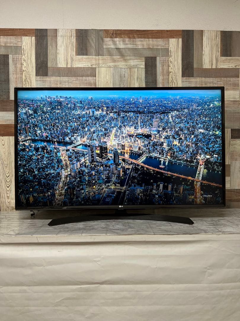 即日受渡❣️全国送料込LG 49型4K液晶テレビ　外付けHDD録画可能