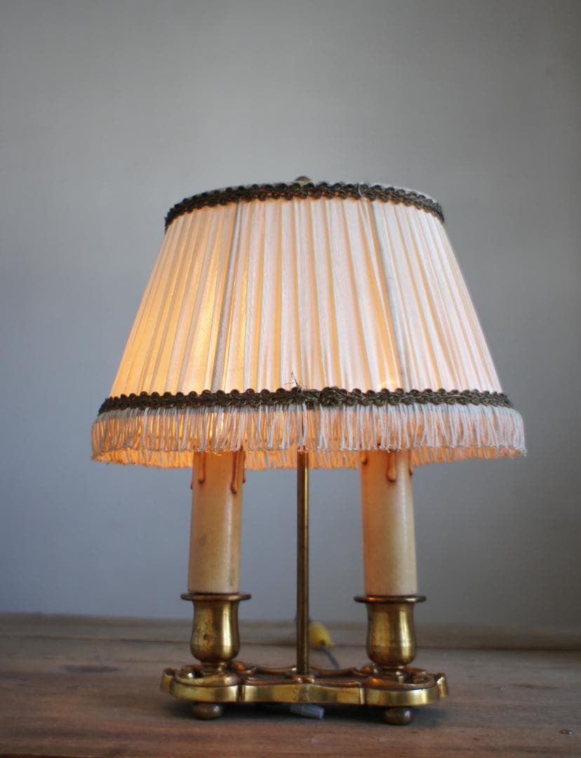 キャンドル　ランプ　 ブロカント　シャンデリア　フランス　アンティーク