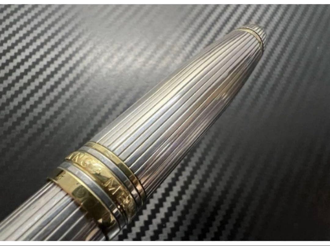 美品 モンブラン マイスターシュテュック 1468 ソリテール 万年筆 M 中字