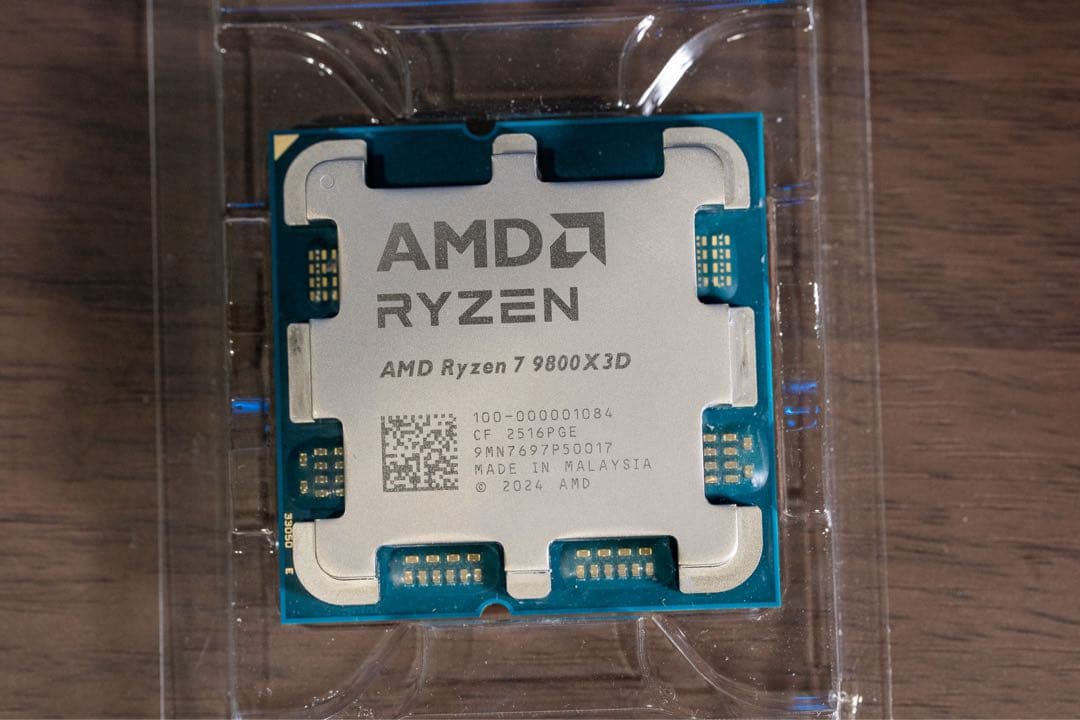 AMD Ryzen 7 9800X3D 動作確認済 CPU バルク品