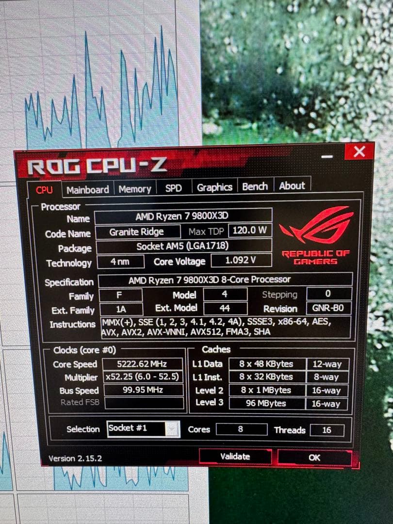 AMD Ryzen 7 9800X3D 動作確認済 CPU バルク品