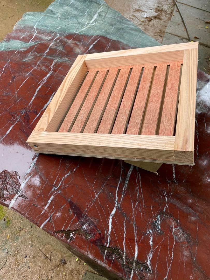 日本蜜蜂重箱式巣箱のスノコ！五枚セット！送料無料！