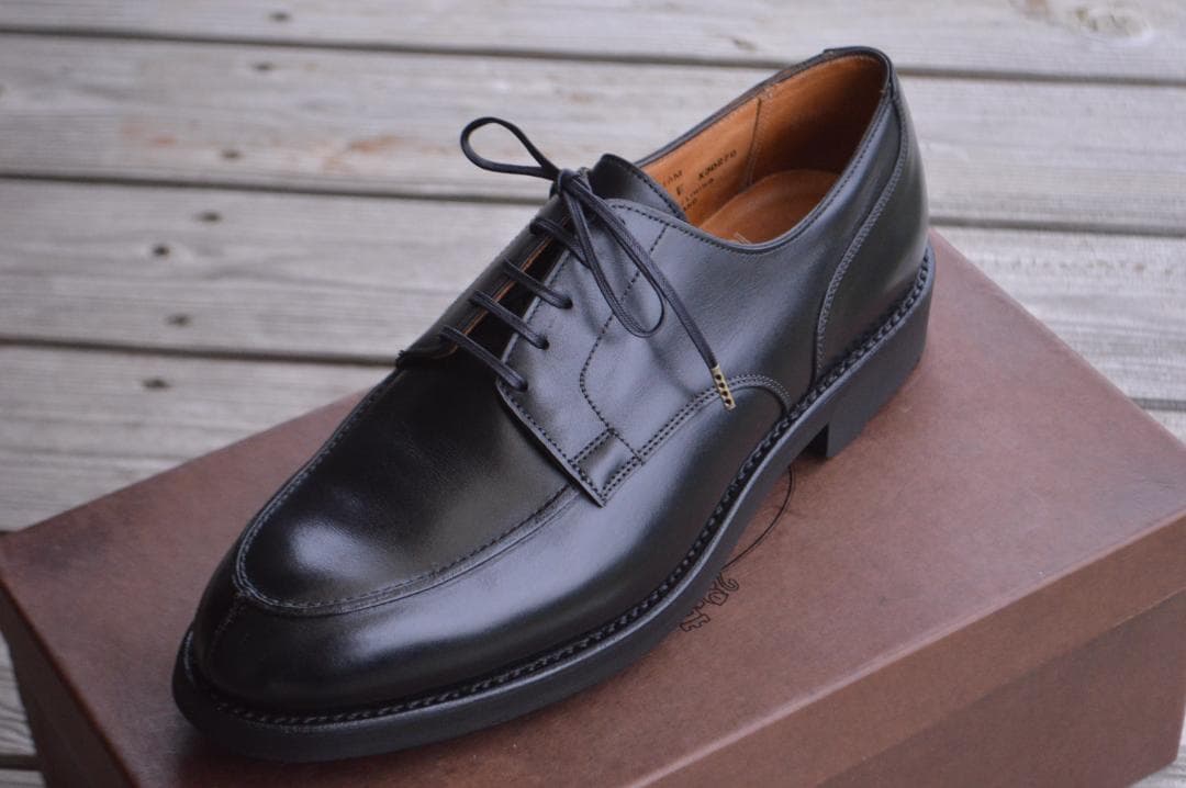 CROCKETT＆JONES　DURHAM　7.5E　ブラック　Uチップ