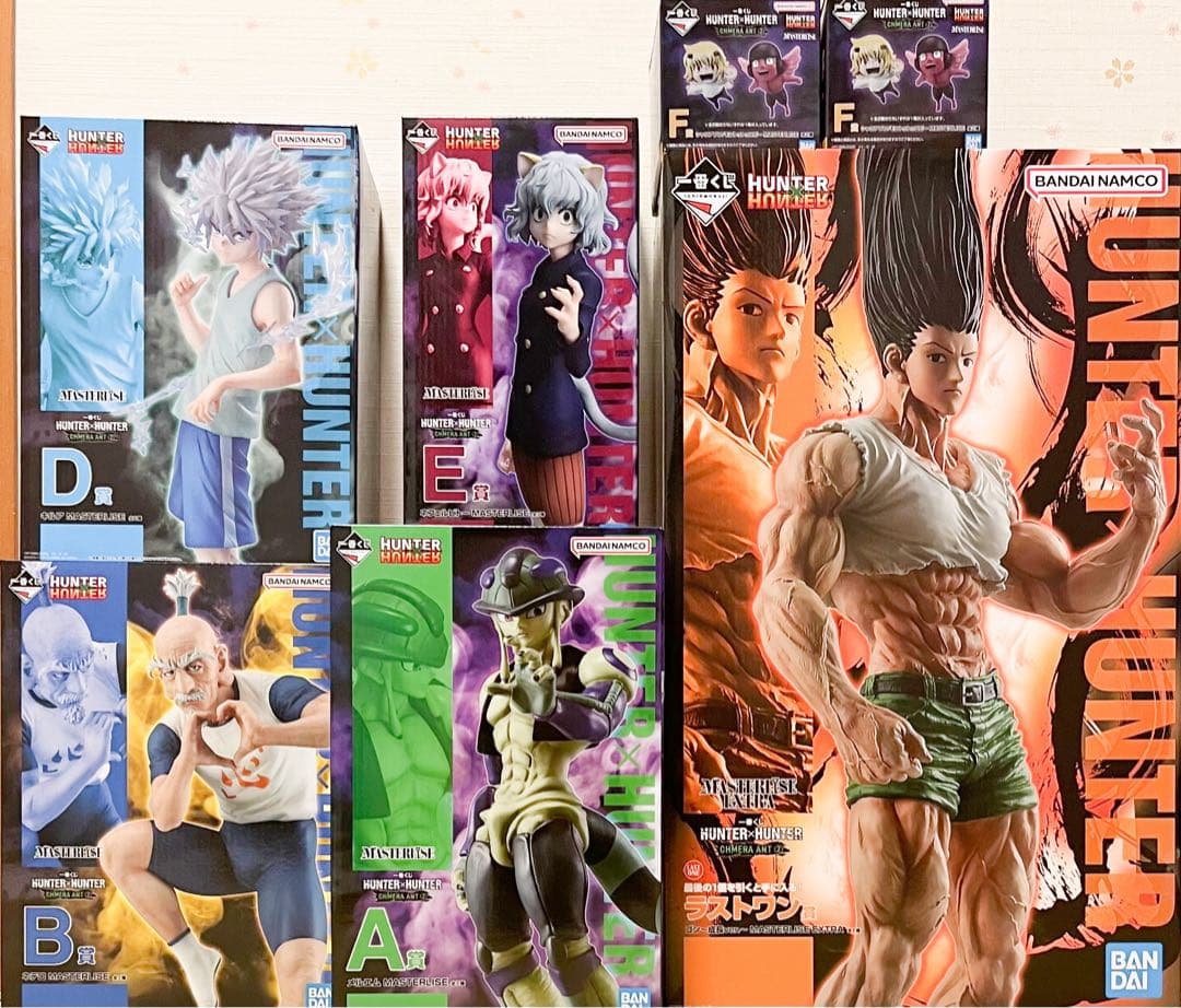 一番くじ　HUNTER×HUNTER　フィギュア　まとめ売り 7体セット