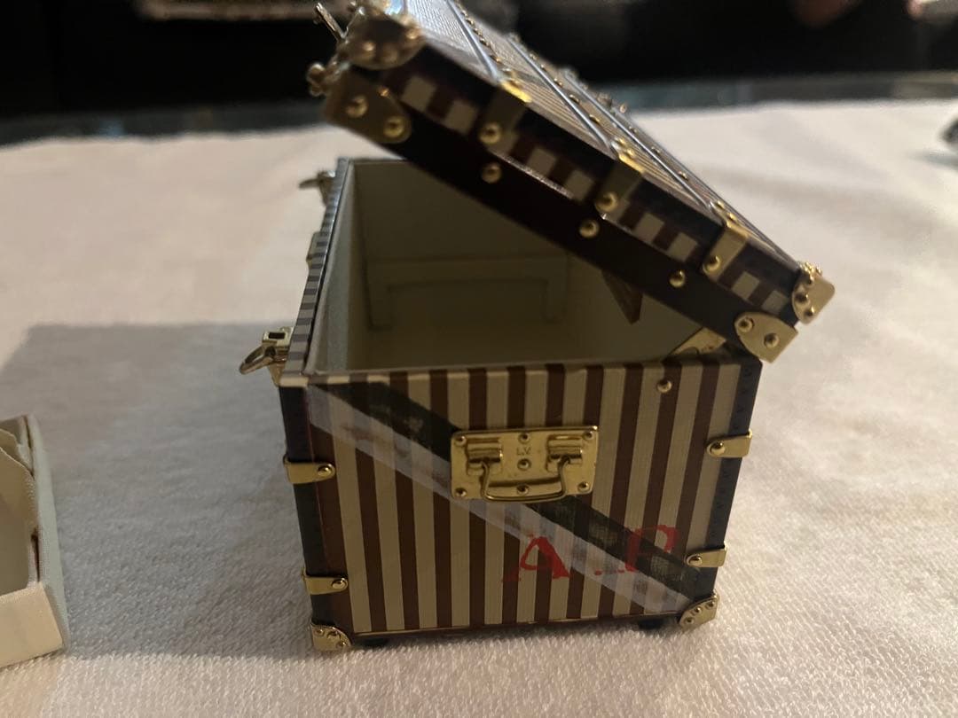 レア非売品 ルイヴィトン ノベルティトランク 小物入れ オブジェ コレクション