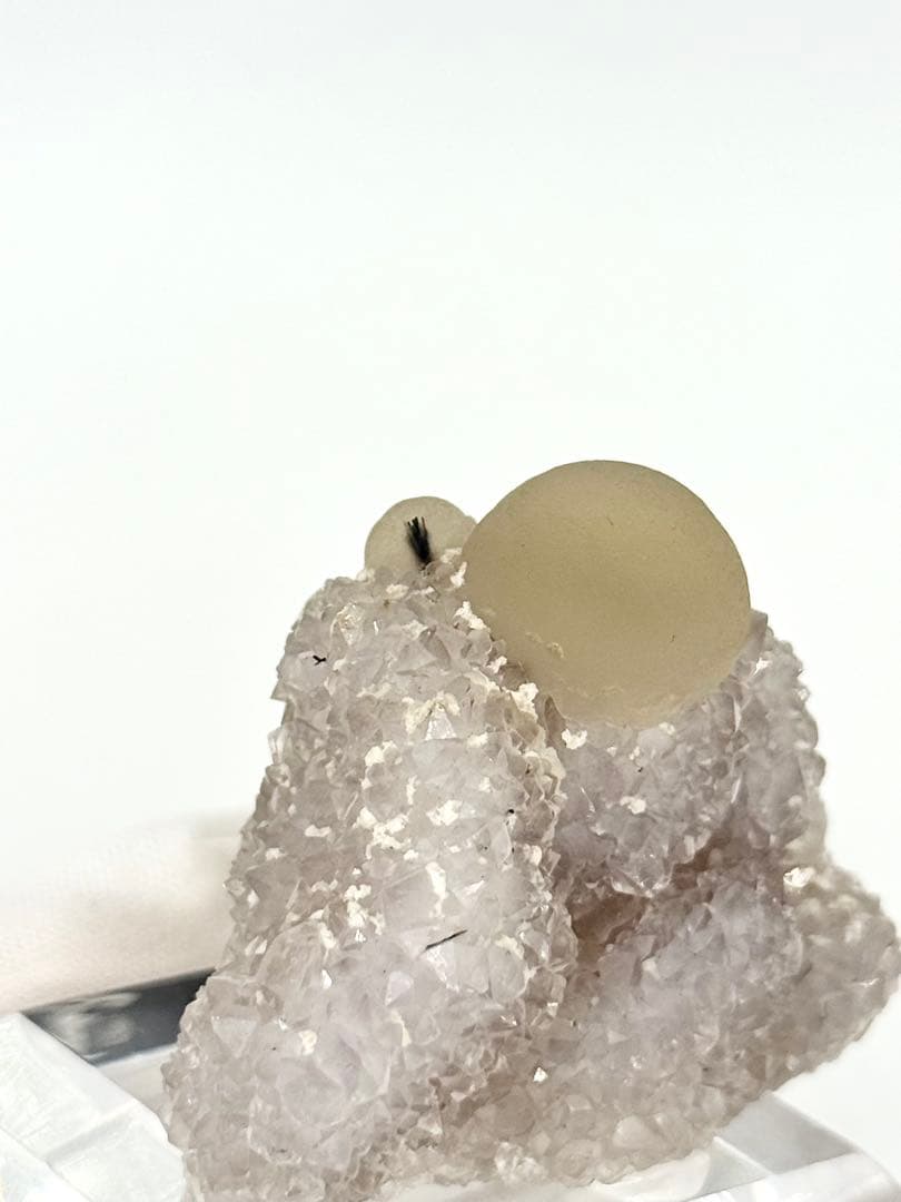 球状フローライト　インド産　蛍石　原石　鉱物標本