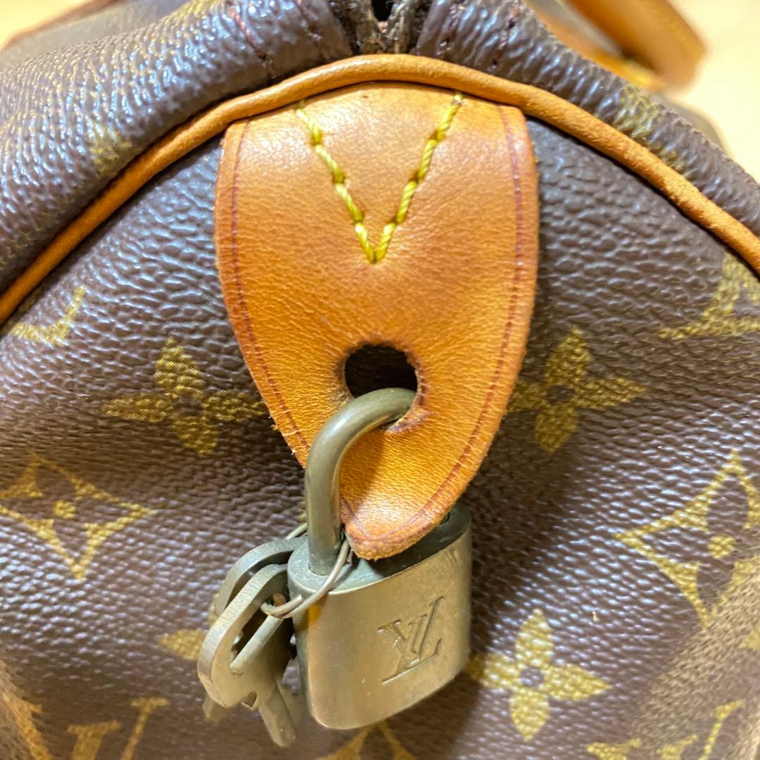 鍵付き‼︎!Louis Vuittonルイヴィトンスピーディ35ボストンバッグ