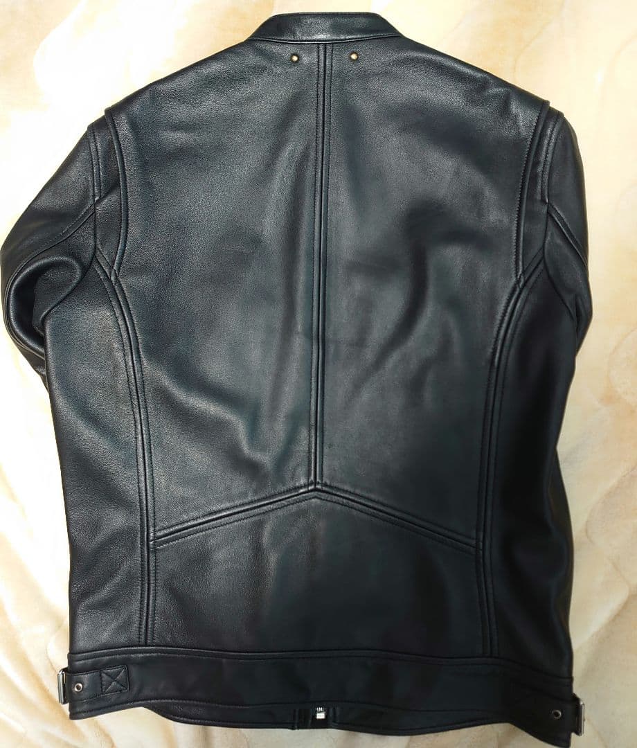 名作！傑作！　ポールスミス　レザーライダース　ブルゾン　サイズL
