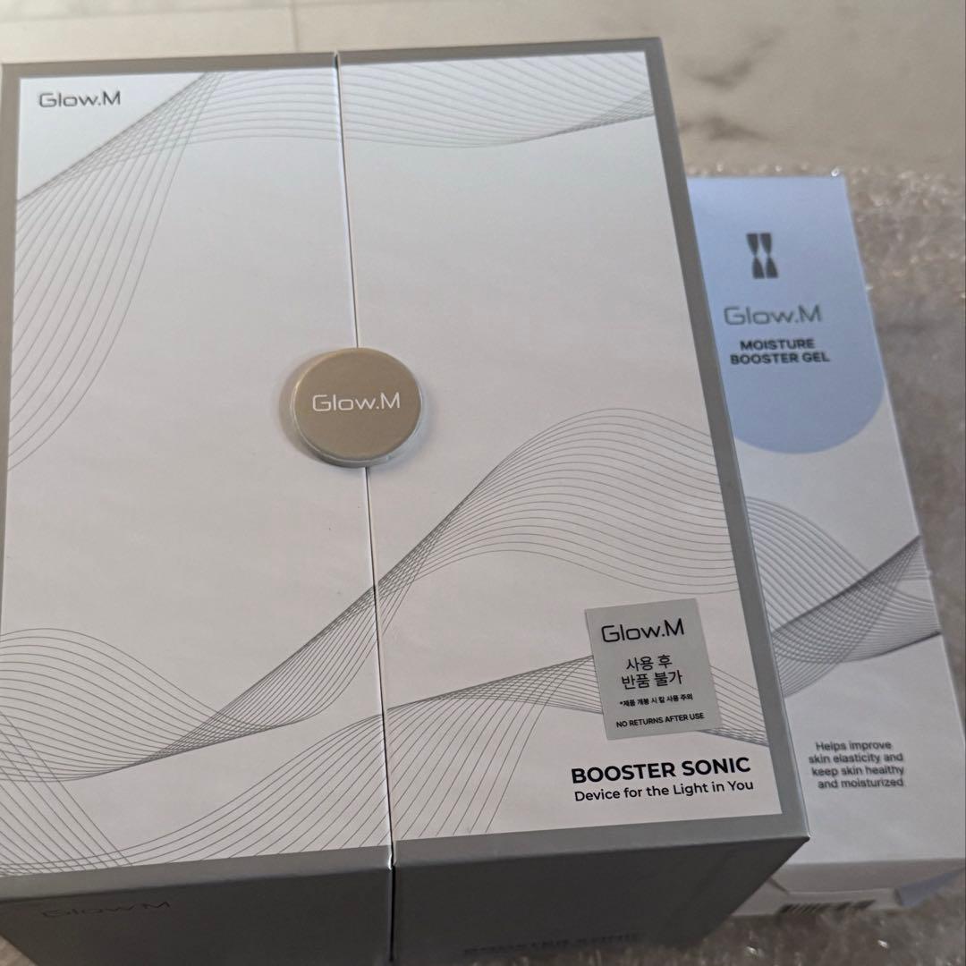 Glow.mブースターソニック　韓国美顔器