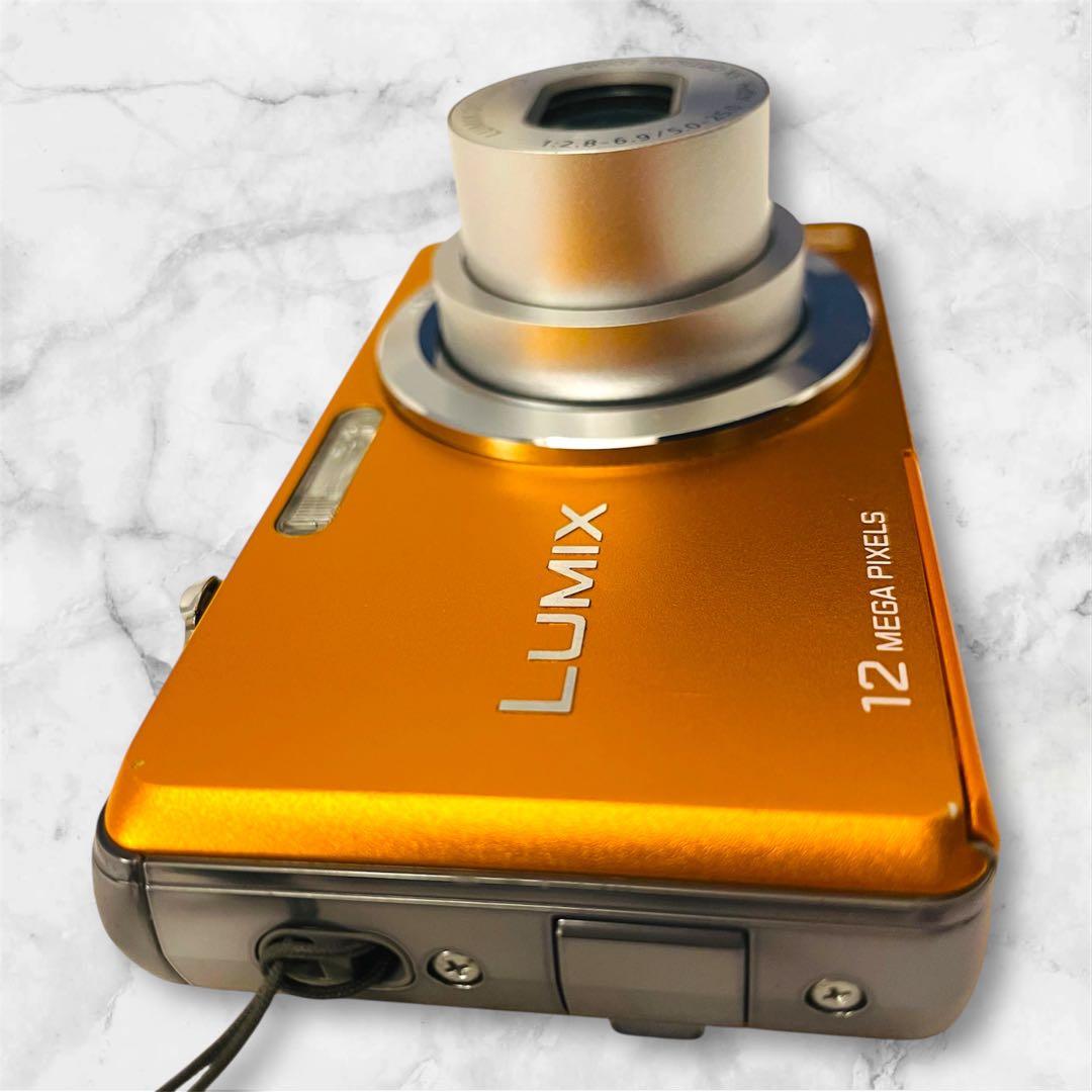 Panasonic LUMIX DMC-FS10 オレンジ コンデジ