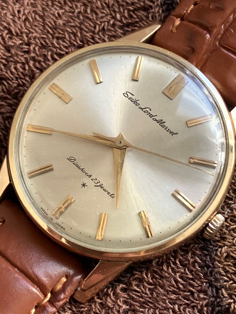 セイコー　ロードマーベル　AD文字盤 アンティーク　手巻き　loadmarvel