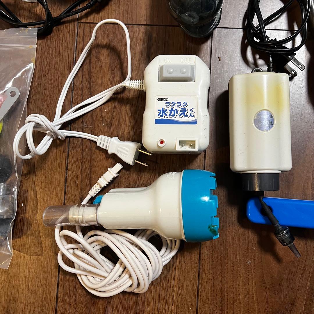 アクアリウム用品 まとめ売り（エーハイム2213/CO2電磁弁/LEDライト他）