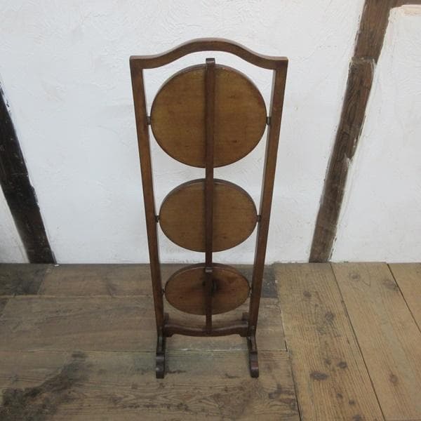 イギリス アンティーク 家具 ケーキスタンド プランツスタンド 英国 6888d