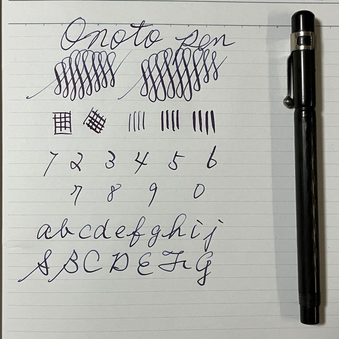 オノト（Onoto）万年筆　両ベロ