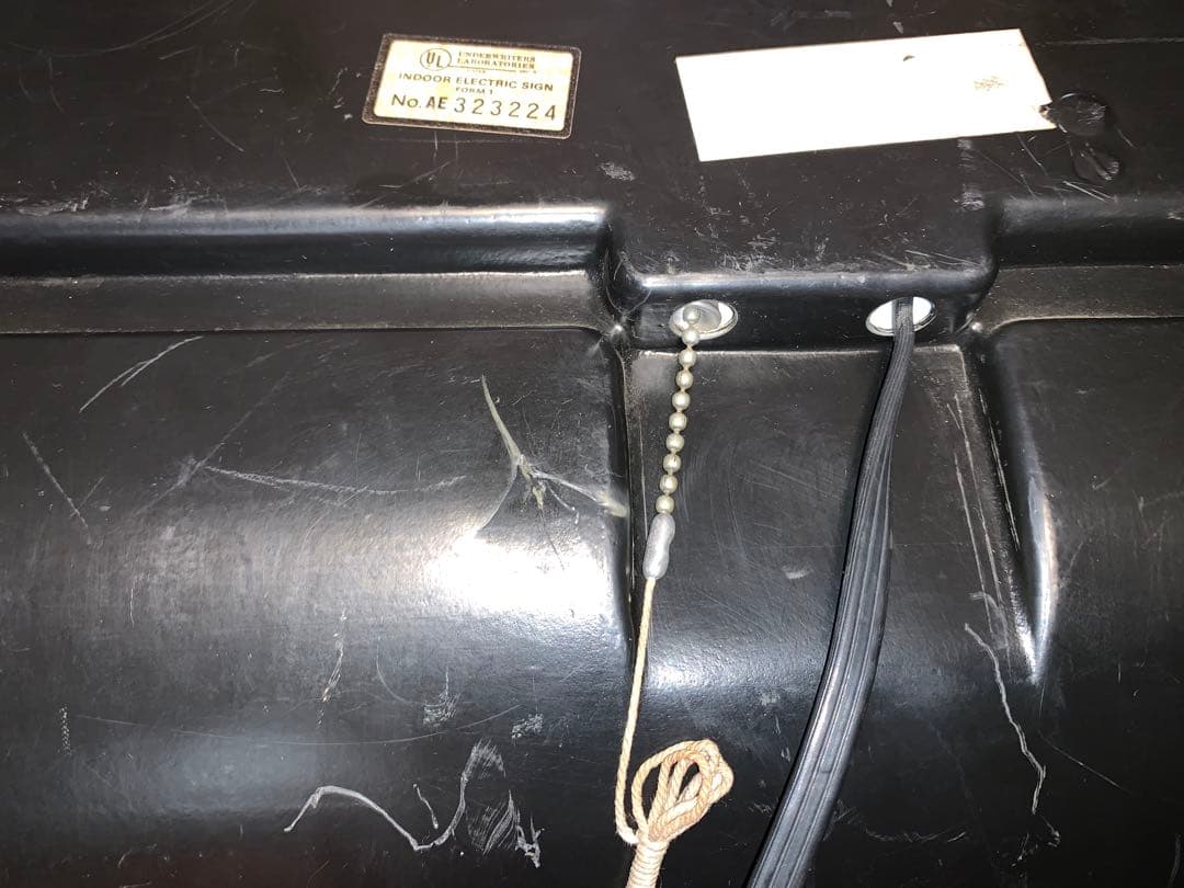 ☆85年製　ミケロブ　MICHELOB ライトアップサイン 動作品☆ビンテージ